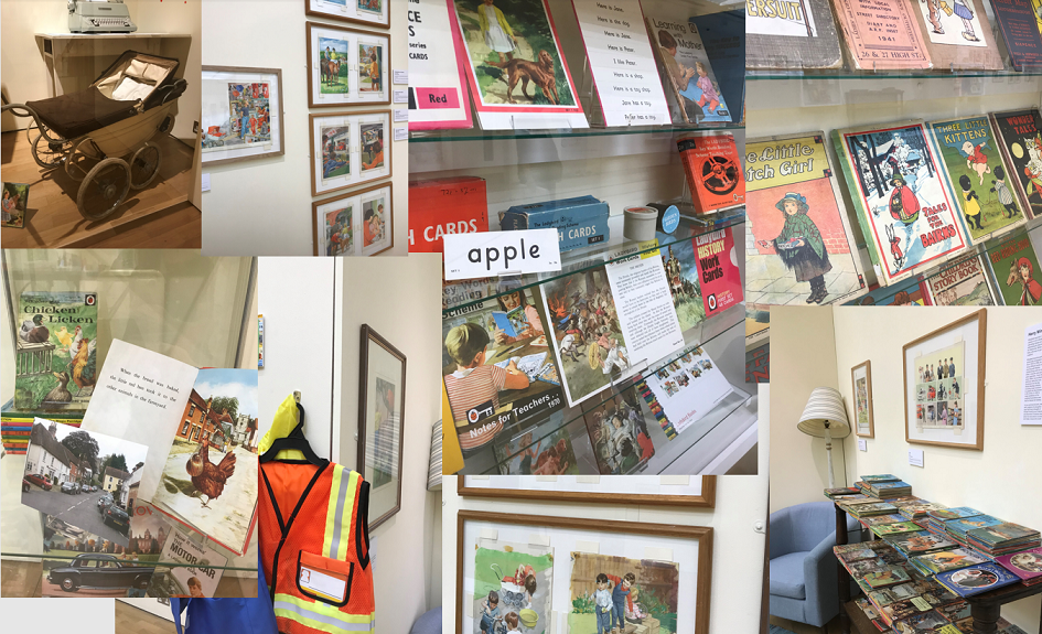 Scenes from last year's Ladybird Artisits exhibition in Canterbury