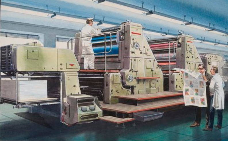 Illustration from 'Printing Process'